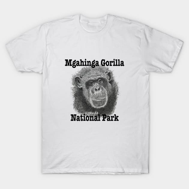 Mgahinga Gorilla National Park, Uganda T-Shirt by MMcBuck
